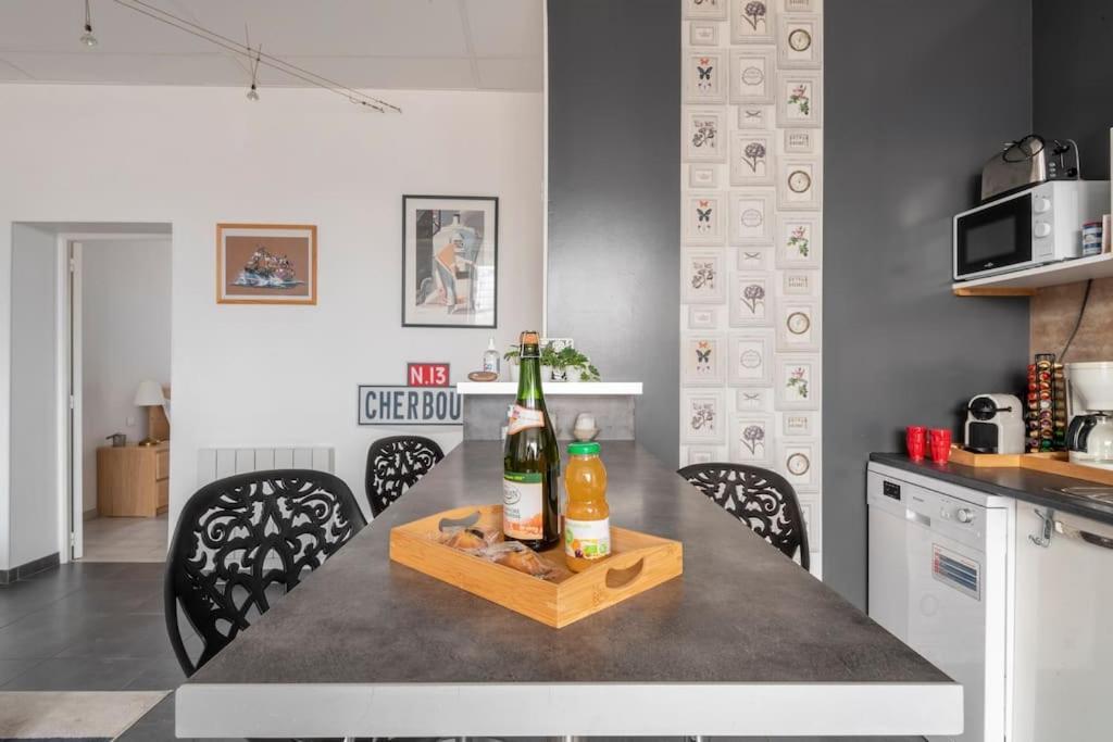 Le Hublot - Meuble Tourisme Classe 3 Etoiles Cherbourg-en-Cotentin Exterior foto